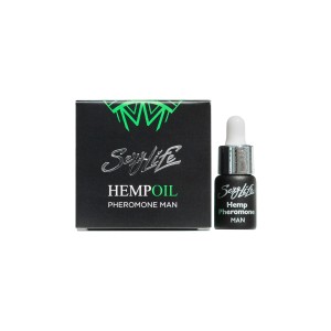 Духи с феромонами Sexy Life мужские, HEMPOIL Pheromone 5 мл (иной угол)