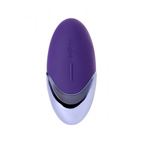 Вибромассажер Satisfyer  Layon 1, Purple pleasure, Силикон, Фиолетовый, 9,5 см