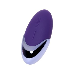 Вибромассажер Satisfyer  Layon 1, Purple pleasure, Силикон, Фиолетовый, 9,5 см (иной угол)