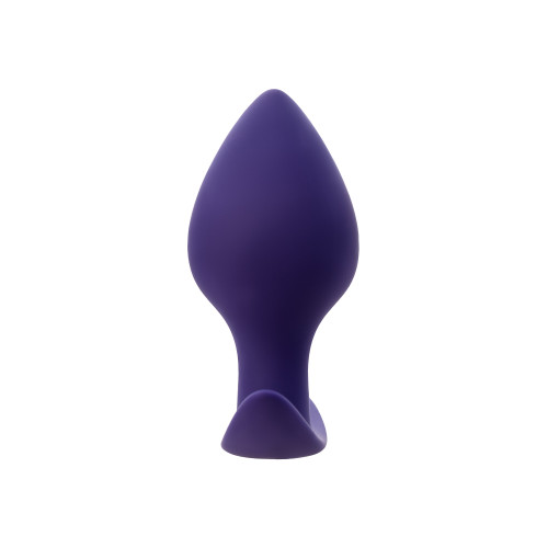 Анальная втулка ToDo by Toyfa Glob, силикон, фиолетовая, 8 см, Ø 4 см