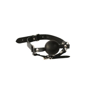 Кляп Sitabella чёрный,кожа Кляп Sitabella чёрный,кожа (иной угол)