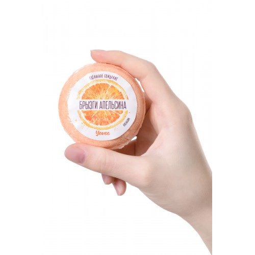 Бомбочка для ванны Yovee by Toyfa «Брызги апельсина», с ароматом апельсина, 70 г