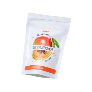 Соль для ванны Yovee by Toyfa «Когда хочется на море», с ароматом манго и папайи (иной угол)