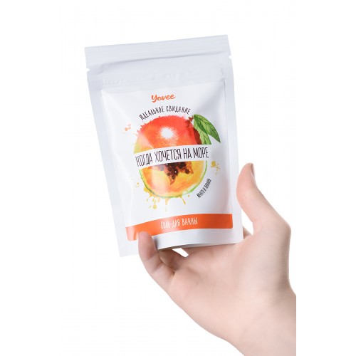 Соль для ванны Yovee by Toyfa «Когда хочется на море», с ароматом манго и папайи