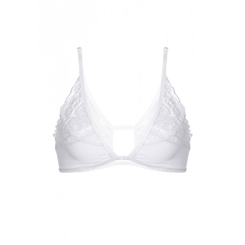 Бралетт Erolanta Odette с застежкой спереди, белый (54-56)