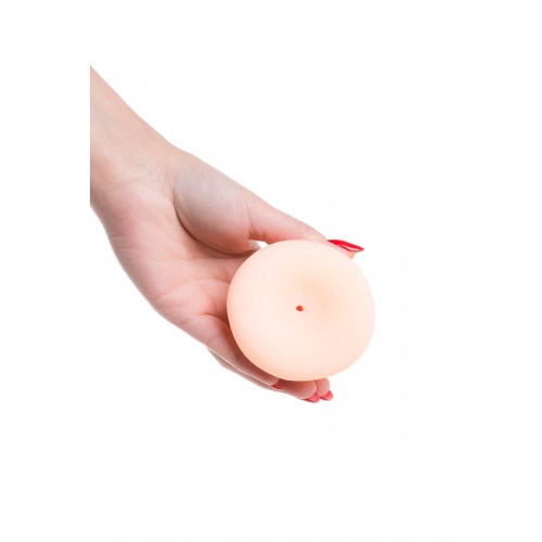 Насадка на помпу Sexus Men FINE ASS, TPE, телесный, 7,5 см