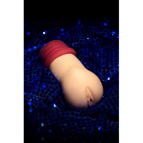 Мастурбатор реалистичный, MAGIC EYES Akuma no Wareme, TPE, телесный, 17 см