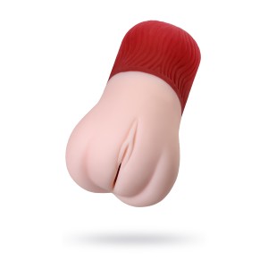 Мастурбатор реалистичный с выпадающей маткой  MAGIC EYES Gokusai Uterus TPE, телесный, 15 см
