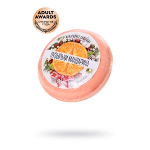 Бомбочка для ванны Yovee by Toyfa «Пузырьки мандарина», с ароматом мандарина, 70 г