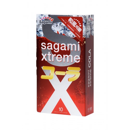Презервативы латексные Sagami Xtreme Cola №10