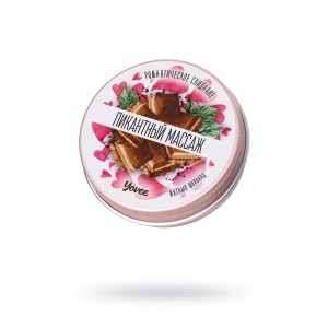 Массажная свеча Yovee by Toyfa Романтическое свидание «Пикантный массаж» с ароматом мятного шоколада, 30 мл