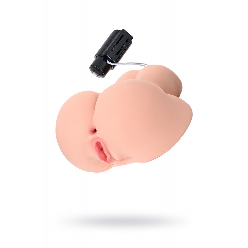 Мастурбатор реалистичный с вибрацией и ротацией KOKOS Oknyeo,TPR,телесный, 25 см