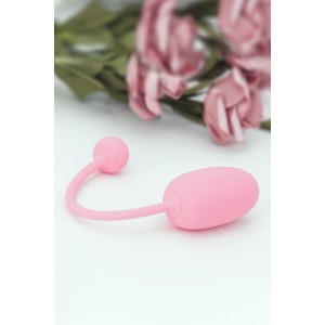 Тренажёр Кегеля Magic Motion COACH, силикон, розовый, 19 см (иной угол)