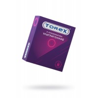 Презервативы ультратонкие TOREX  латекс, №3, 19 см