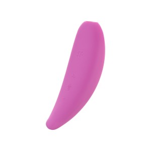 Вакуум-волновой бесконтактный стимулятор клитора Satisfyer Curvy 3+, Силикон, Розовый, 14,5 см Вакуум-волновой бесконтактный стимулятор клитора Satisfyer Curvy 3+, Силикон, Розовый, 14,5 см (иной угол)