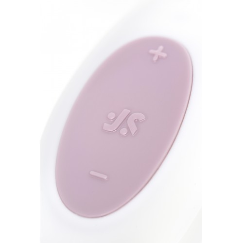 Многофункциональный стимулятор для пар Satisfyer Partner Double Joy, Силикон, Белый, 18 см