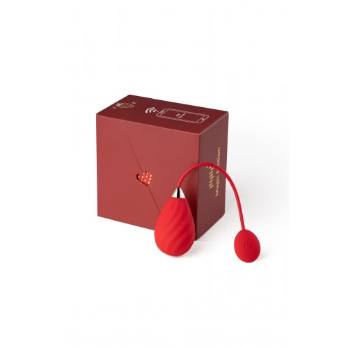 Виброяйцо Magic Motion SUNDAE, силикон, оранжевое, см 19