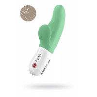 Вибратор Fun Factory MiSS BI, силикон, мятный, 17 см