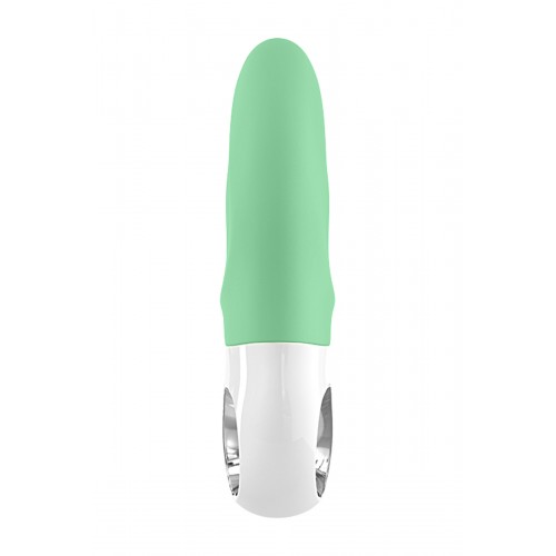 Вибратор Fun Factory MiSS BI, силикон, мятный, 17 см