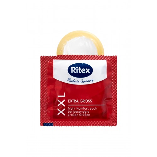 Презервативы RITEX XXL №3, увеличенного размера, латекс, 20 см