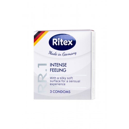 Презервативы Ritex RR.1 №3, классические, латекс, 18.5 см