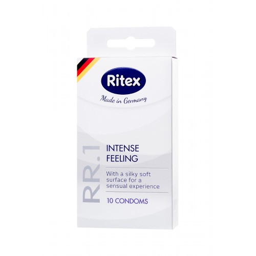 Презервативы Ritex RR.1 №10, классические, латекс, 18.5 см