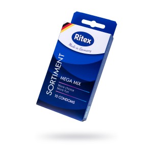 Презервативы Ritex SORTIMENT №10, ассорти, латекс, 18 см