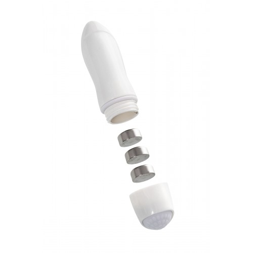Фаллоимитатор двусторонний с вибропулей TOYFA Double Dildo with Vibro Bullet, TPR, фиолетовый, 35 см