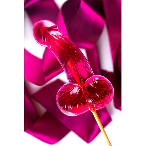 Леденец Штучки-дрючки «Пенис», со вкусом клубники