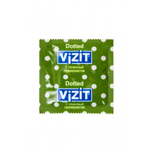 Презервативы VIZIT Dotted Точечные3 шт, латекс, 18 см