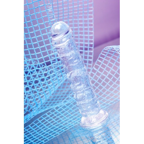 Фаллоимитатор A-Toys by TOYFA Ramot, TPE, прозрачный, 22 см