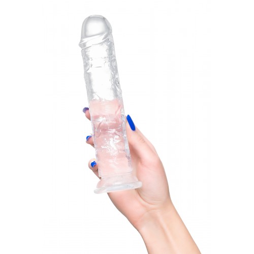 Фаллоимитатор A-Toys by TOYFA Ramot, TPE, прозрачный, 22 см