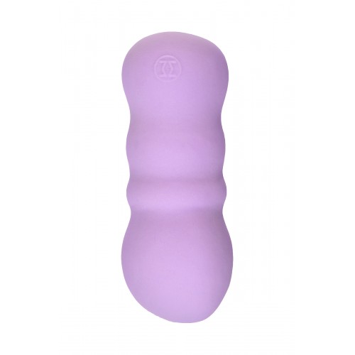 Мастурбатор нереалистичный MensMax FEEL CRASH, TPE, фиолетовый, 14,2 см