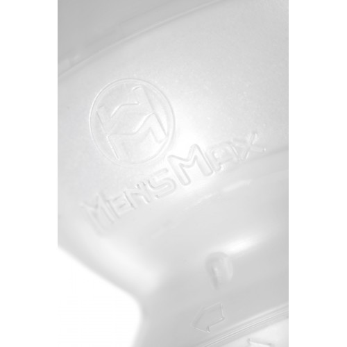 Мастурбатор нереалистичный MensMax Smart Gear GOLD, TPE, белый, 15 см