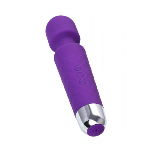 Вибромассажер Love Magic, беспроводной, силикон, фиолетовый, 20 см