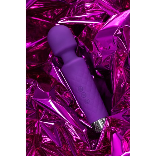 Вибромассажер Love Magic, беспроводной, силикон, фиолетовый, 20 см