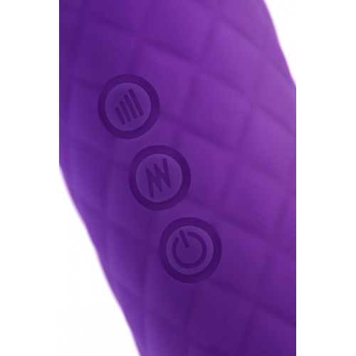 Вибромассажер Love Magic, беспроводной, силикон, фиолетовый, 20 см