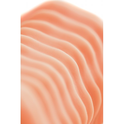 Мастурбатор реалистичный KOKOS ELEGANCE.006 с вибрацией, TPR, телесный, 16 см