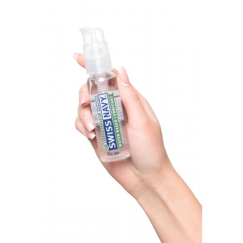 Лубрикант Swiss Navy All Natural, гипоаллергенный, водная основа, 59 мл