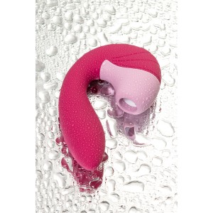 Вибратор Satisfyer Supernova, с вакуум-волновым стимулятором, силикон, красный, 16,9 см Вибратор Satisfyer Supernova, с вакуум-волновым стимулятором, силикон, красный, 16,9 см (иной угол)
