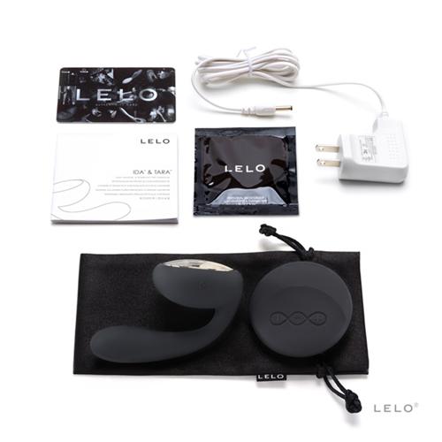 Lelo Вращающийся вибромассажер Ida для пар черный