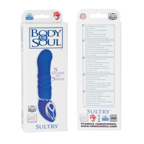 Вибратор Body amp; Soul Sultry Blue