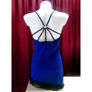 Синяя сорочка Cora L/XL (иной угол)