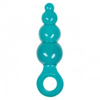 Анальный стимулятор Jolie Ripples Medium Aqua