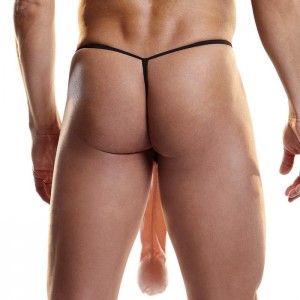 Мужские G-стринги Длинный плюшевый пенис Hustler Fundies (иной угол)