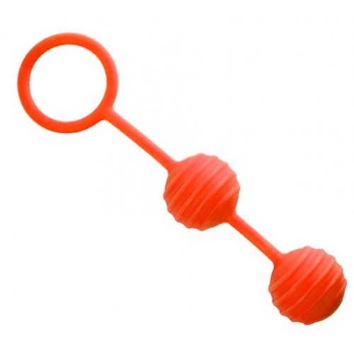 Шарики вагинальные Kegel ball оранжевые