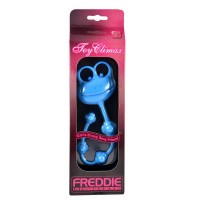 Универсальный силиконовый стимулятор голубой Freddie
