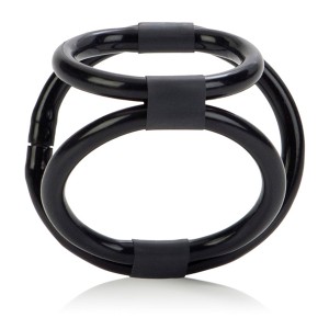 Тройное эрекционные кольца Quick Release Cock Cage (иной угол)