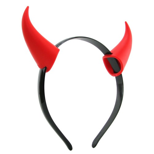 Ободок с вибрирующими рожками Horny Devil