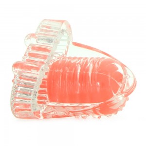 Виброкольцо для орального секса Color Pop Quickie LingO Orange (иной угол)